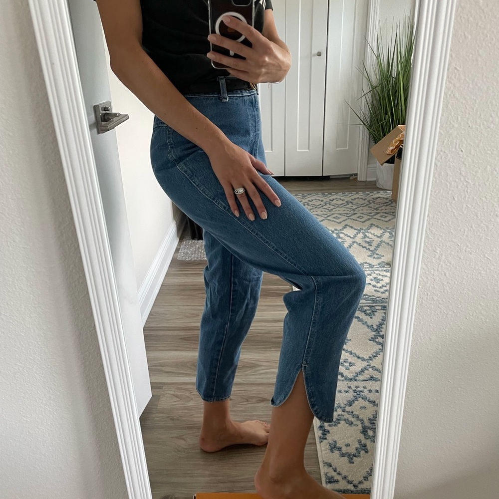 Vintage Blue Wash Sunset Blues by Chic Mom Jeans - Picture 2 of 5